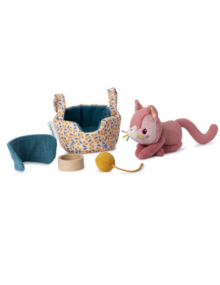 JEANNE EL GATO Y SU CESTA